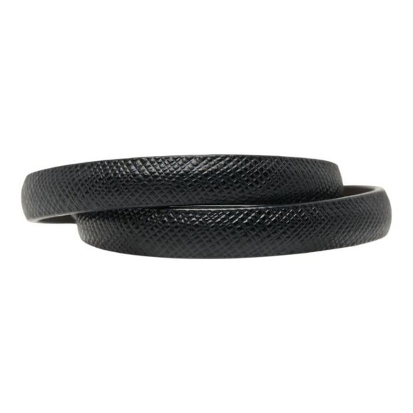 Prada Black Saffiano Leather Belt main image 5